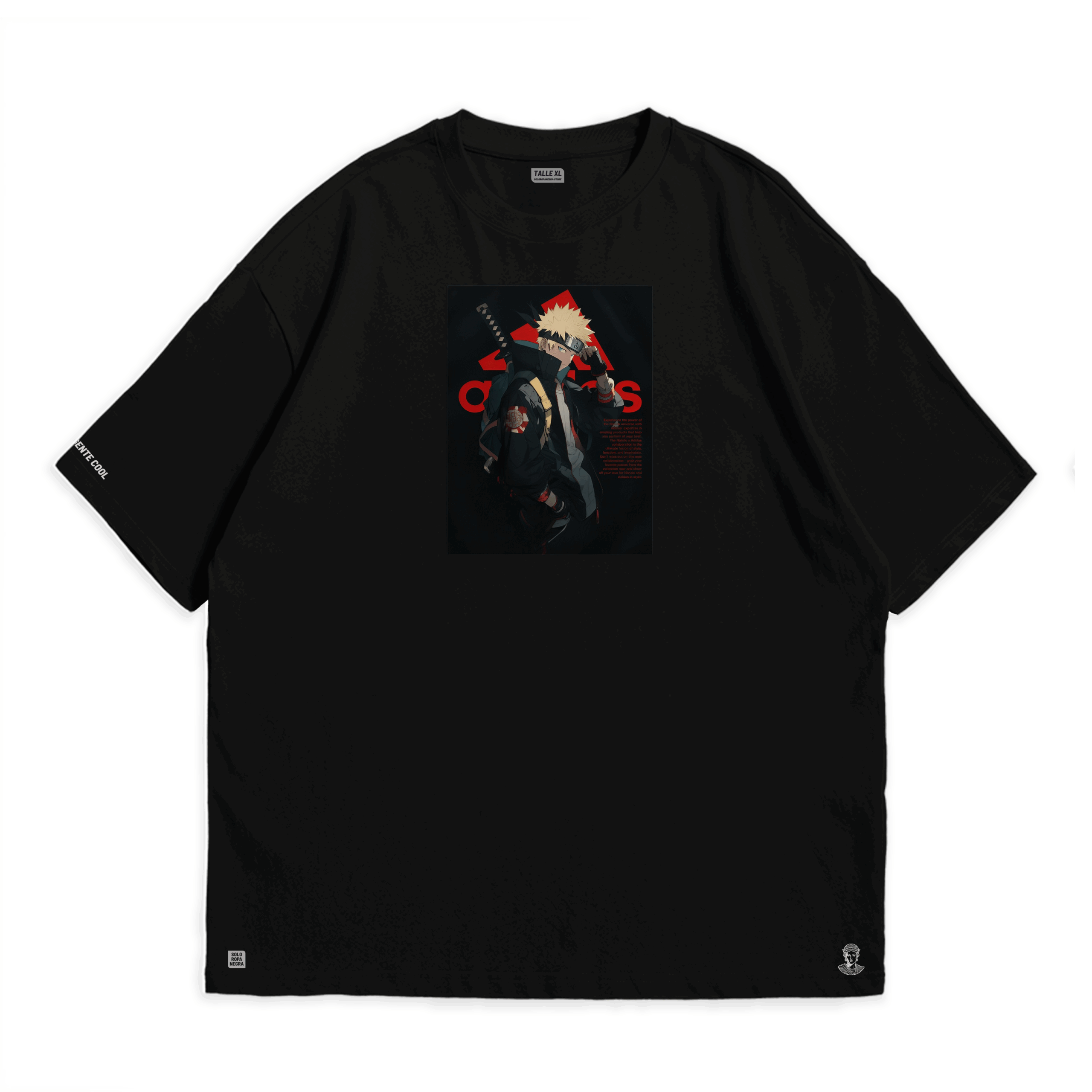 Remera Oversized The Hokage | Algodón Peinado 20.1